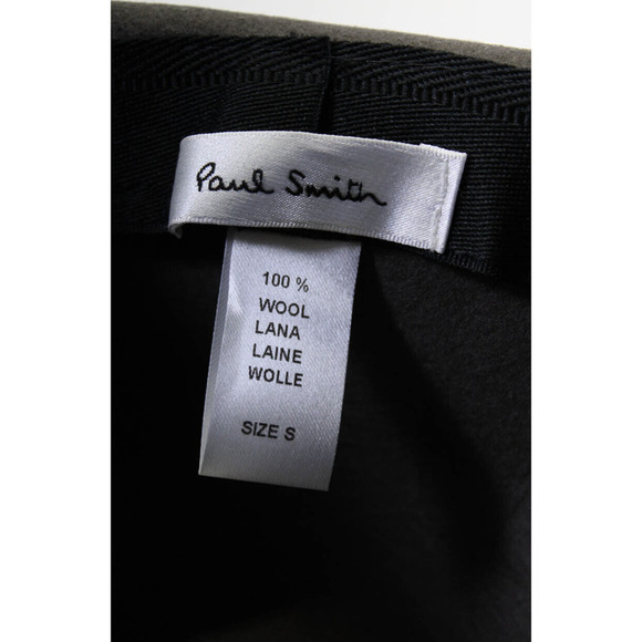 Paul Smith Casual Chic Wool Fedora Hat Grey Small - Picture 6 of 7